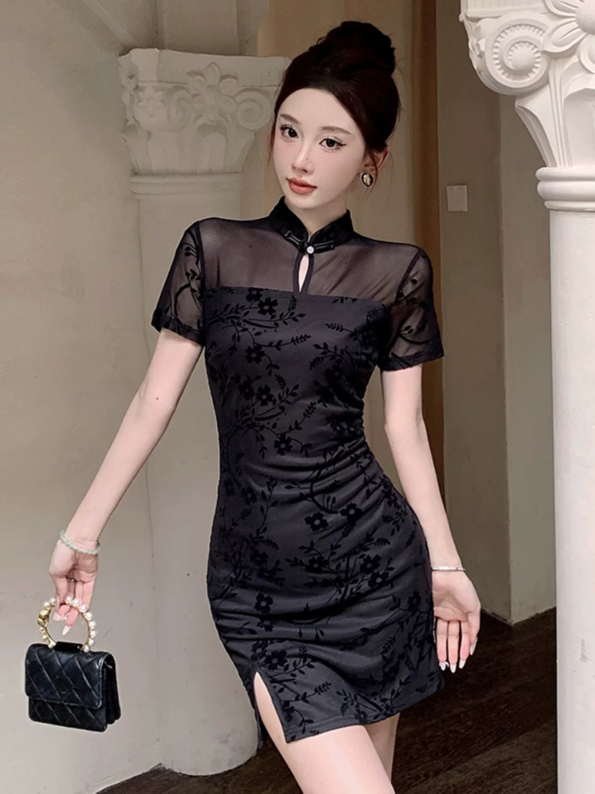 Somewhere tropical dress FBC443 images